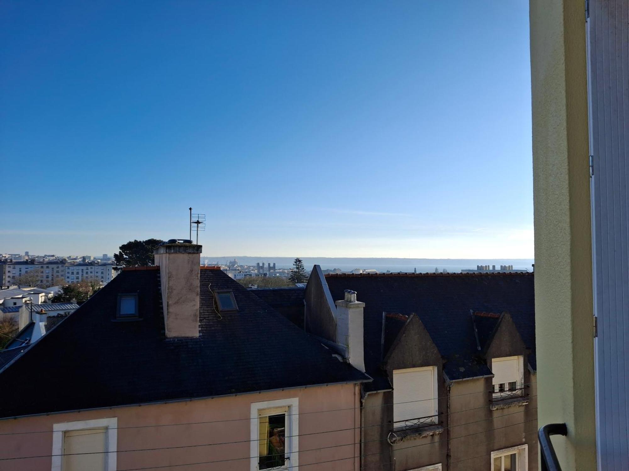 Appartement Lumineux Dans Les Hauts De Recouvrance Brest Exteriör bild