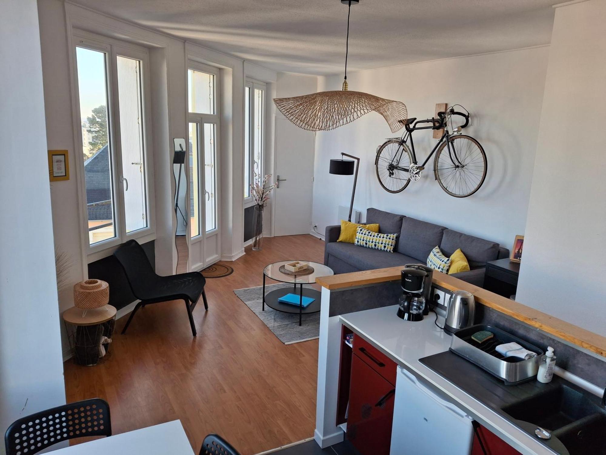 Appartement Lumineux Dans Les Hauts De Recouvrance Brest Exteriör bild